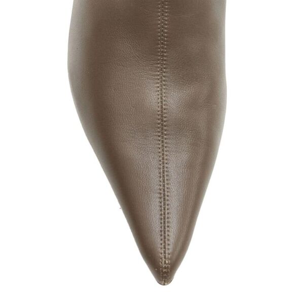 Pre Loved The Row Vintage Leather Pointed Toe Ankle Boots Women grey | grey - Picture 6 of 6